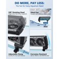 thumbnail image 4 of Ventilador enfriador para acuario BAOSHISHAN potente con controlador, 4 of 7