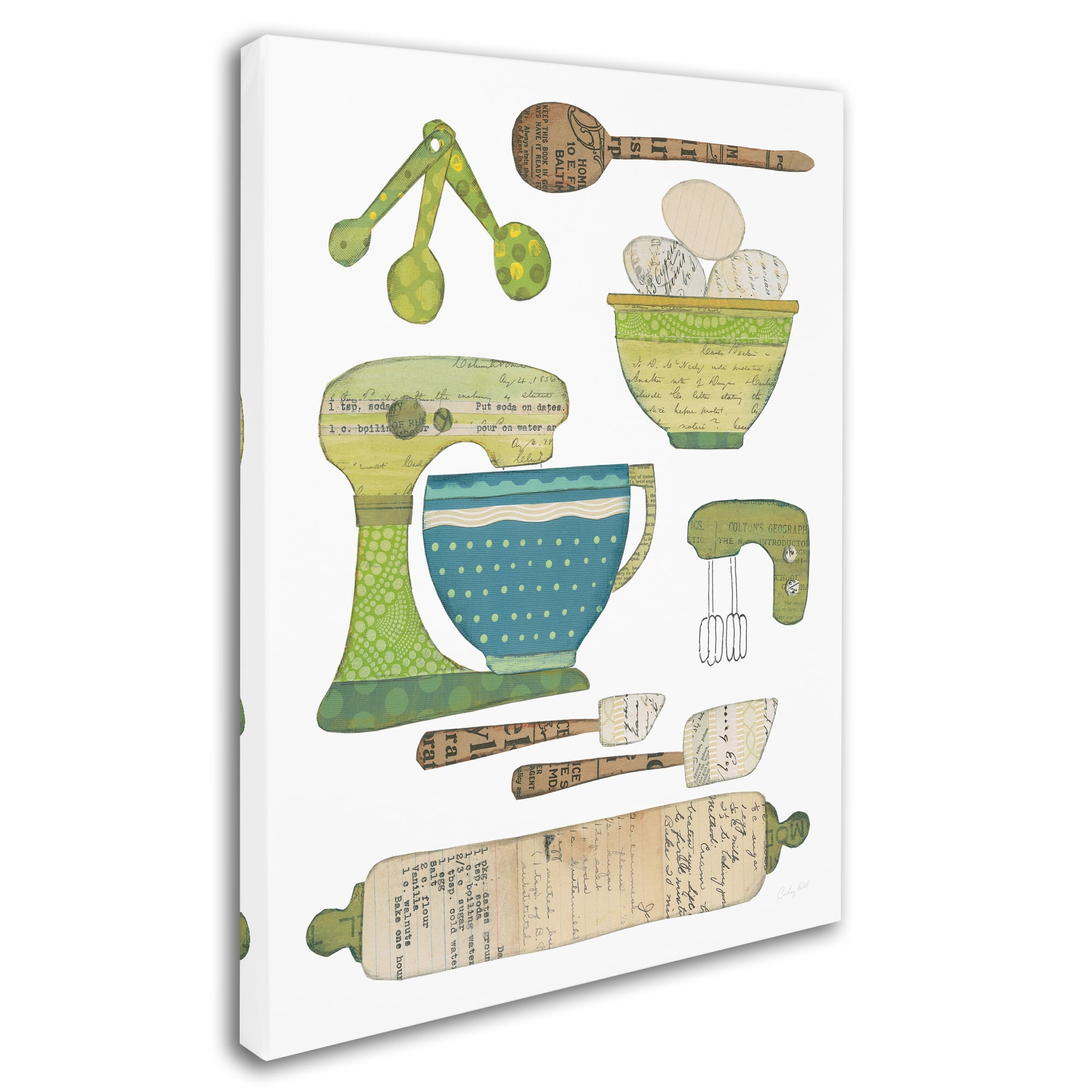 Trademark Fine Art 'Cook Kitchen I' Canvas Art by Courtney Prahl