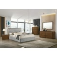 thumbnail image 3 of Modrest Dustin Modern Walnut Nightstand, 3 of 5