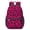 Black and Pink Leopard Print, variant on Black and Pink Leopard Print 17" Waterproof Oxford School Backpacks for Teens, S-Shape Padded Straps, for School, Travel, Hiking, Camping