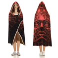 thumbnail image 2 of Tool Band Hooded Blanket Poncho, Wearable Hooded Blanket Cozy Soft Warm Plush Fleece Blanket for Adult Women Men, 2 of 7