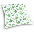thumbnail image 3 of GZHJMY Soft Smooth Skin-Friendly Throw Pillow Cover without Pillow Case16"x16"Shrink-Resistant Breathable Hidden Zipper Opening, Sofa Bed Office Farmhouse Room Easy to Disassemble|Beautiful Shamrock, 3 of 7