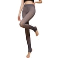 thumbnail image 1 of PEASKJP Collants pour Femmes Bandes Verticales Collants pour Femmes, Gris TG220G, 1 of 5