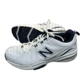 thumbnail image 1 of New Balance 608 v5 Mens Training 11D White Navy Sneakers Shoes Dad Grandpa New, 1 of 5