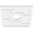 thumbnail image 4 of Ekena Millwork CMP18KX-04000 Médaillon de Plafond Contemporain de 18 Po x 4 Po ID Carré Knox Architectural Grade PVC, 4 of 4