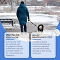 thumbnail image 3 of BANIRO 2026 New Snow Salt Ice Melt,3.53 Oz Bag Melts to -15°F Environmentally Safe Concrete and Driveway Pet-Friendly Ice Melt,Fast-Acting Deicer Snow Melter - Pet,Plant and Concrete Friendly, 3 of 7