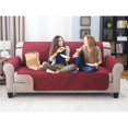 thumbnail image 1 of 212 Main 702653 XL Sofa Furniture Protector, Wine & Mocha, 1 of 1