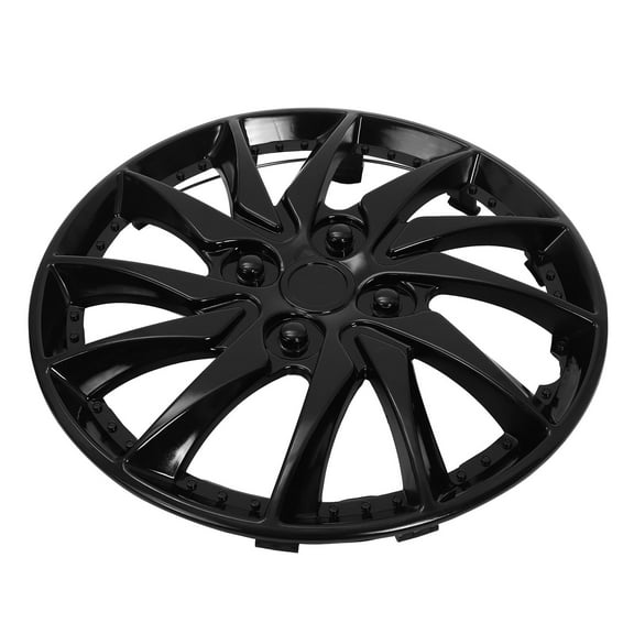 OATIPHO Hubcap Wheel Cover For Car Black Hubcap 1Pack Protect Steel Wheel Daily Use
