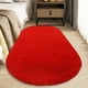 thumbnail image 2 of Xihbxyly Alfombra Ovalada, Manta de Seda Suave para Dormitorio, Fácil de Lavar, Antideslizante y de Seguridad, Ideal para Decorar El Pasillo., 2 of 6