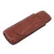 thumbnail image 5 of Elegante Estuche Para Puros De Estilo Vintage Con Bolsillo Frontal, Estuche Para Puros Portátil Con 2 Soportes, Cuero Con Patrón Tejido Para Facilitar Su Transporte, 5 of 7
