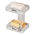 thumbnail image 1 of Shower Soap Dispenser Wall-mounted Soap Box for Shower Detachable Easy to Clean Space-saving Bathroom Storage Organizer with No-drill Installation Pet, 1 of 8