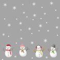 thumbnail image 4 of Snowflake Decor Christmas Wall Sticker Home Diy Decals For Door And Window, 4 of 5