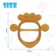 thumbnail image 2 of 2pcs Baby Teether, Silicone Baby Teether Toy Set Soft Teethers BPA Free, Stimulate Growth of Gums and Teeth, for Boys and Girls, 2 of 5