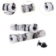 thumbnail image 6 of yotijar 2 Pieces Bike Handlebar Grips Grips for Mountain Bikes Cycling Parts black white, 6 of 8
