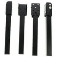 thumbnail image 4 of SHOWERORO 4 Pcs Pieds Porteurs pour Bureau Fer Noir pour Adultes Rentrée Scolaire, 4 of 8
