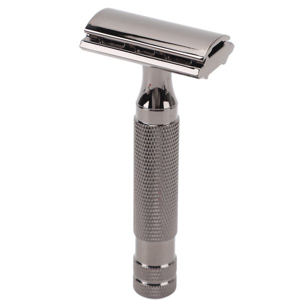 Recortadora De Seguridad De Doble Filo, Kit De Recortadora De Barba, Cómodo Reutilizable De Acero Inoxidable Para Hotel Para Baño
