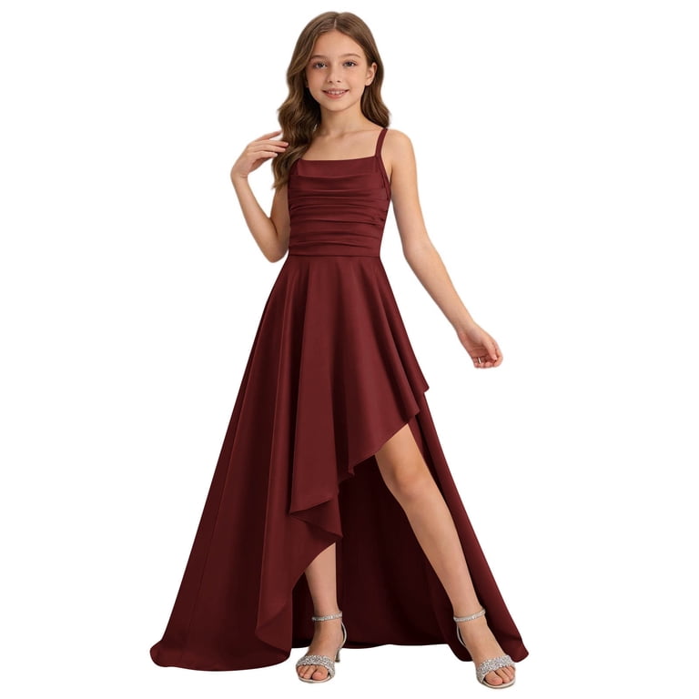 junior formal dresses A-Line 3D Flower Junior Prom Dress Lace Two Piece Evening Gown TP1017 US12 / Custom Color