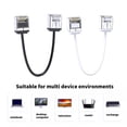 thumbnail image 2 of Tizuqe Ethernet Extension Cable 10Gbps Cat6A Ethernet Networking Cord Adapter Transmission, 2 of 13