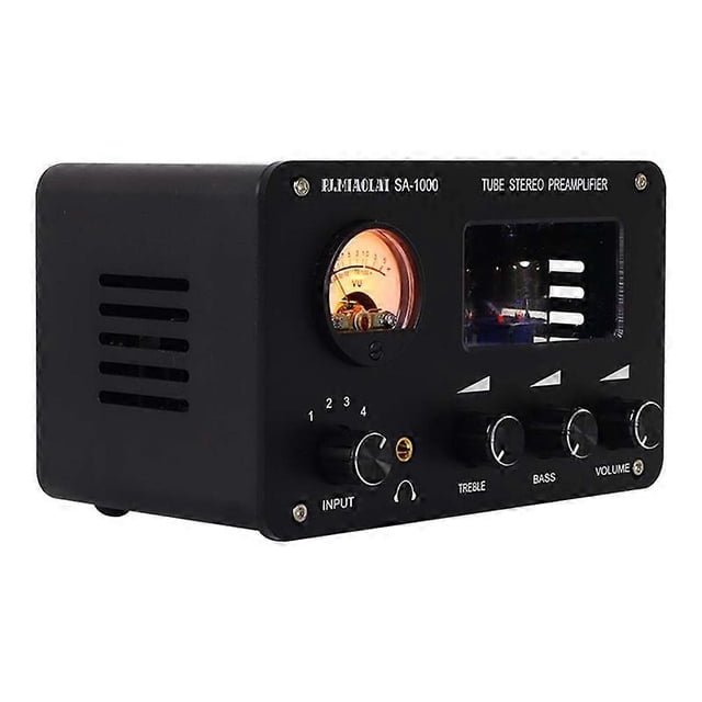 SA1000 HiFi Lossless Switching Audio Selector 4 in 2 Out Tube Headphone Power Front Stage Amplifier