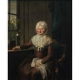 thumbnail image 3 of Jens Juel 12x14 Black Modern Framed Museum Art Print Titled - Countess Anna Joachima Danneskiold-Laurvigen, Nee Ahlefeldt (1790-1791), 3 of 5