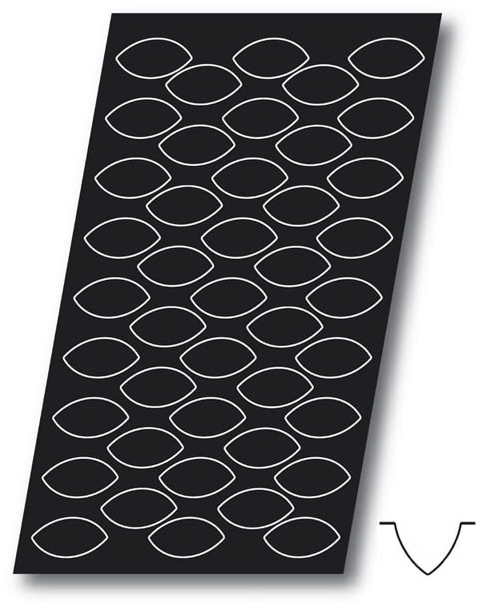 Demarle Flexipan, Fluted Tartlet 0.4 Oz (11 ml), 40 Cavities