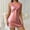 Pink, variant on Blmnix Women's Nightgowns Mumu Nightwear Sleeveless Red V-Neck Sleep Dress
