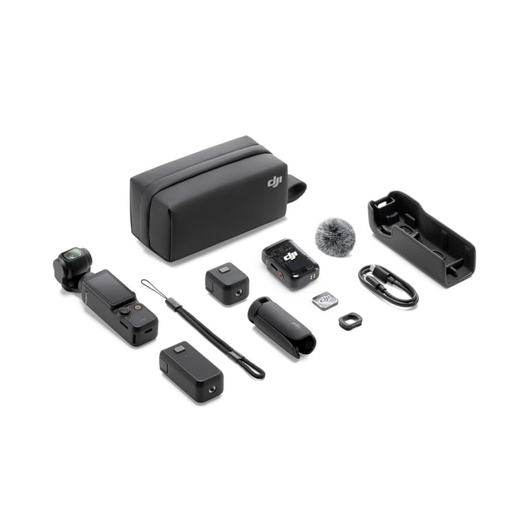 DJI Osmo Pocket 3 Combo, 4K Camera, 3-Axis Stabilization