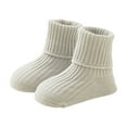 thumbnail image 3 of XEGLSBU 2 Pack Toddler Socks with Grips Girls Baby Socks Grip Ankle Socks for Boys Girls Soft Breathable Seamless Comfortable Toddler Socks for Daily Wear Toddler Socks Girls Size 10 Size 1-3 Years, 3 of 4