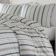 thumbnail image 5 of Stone Cottage Conrad Duvet Cover Set, Queen, Medium Grey, 5 of 5