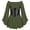 Dark Green, variant on Halloween for Girls,Girls Casual off Shoulder Ruffled Dresses Pirate Dress Pirate Themed Outfit for Toddler Girl Halloween Character Dress Brown 4-5Years