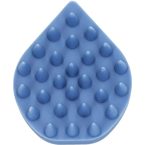 Scalp Scrubber, Comfortable and Relaxing Shampoo Brush for Most People for Shampoo Massage and Comb(Blue)