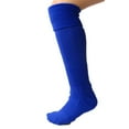 thumbnail image 2 of Couver Youth Unisex Team Sport Football Soccer Knee High Socks, Royal Blue, Youth Medium, 1 Pair, 2 of 2