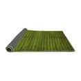 thumbnail image 2 of Ahgly Company Indoor Round Oriental Green Modern Area Rugs, 4' Round, 2 of 4