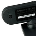 thumbnail image 6 of onn 4K Webcam with Autofocus and Swivel Head, Built-in Dual Mics, Privacy Cover, Greystone, 6 of 8