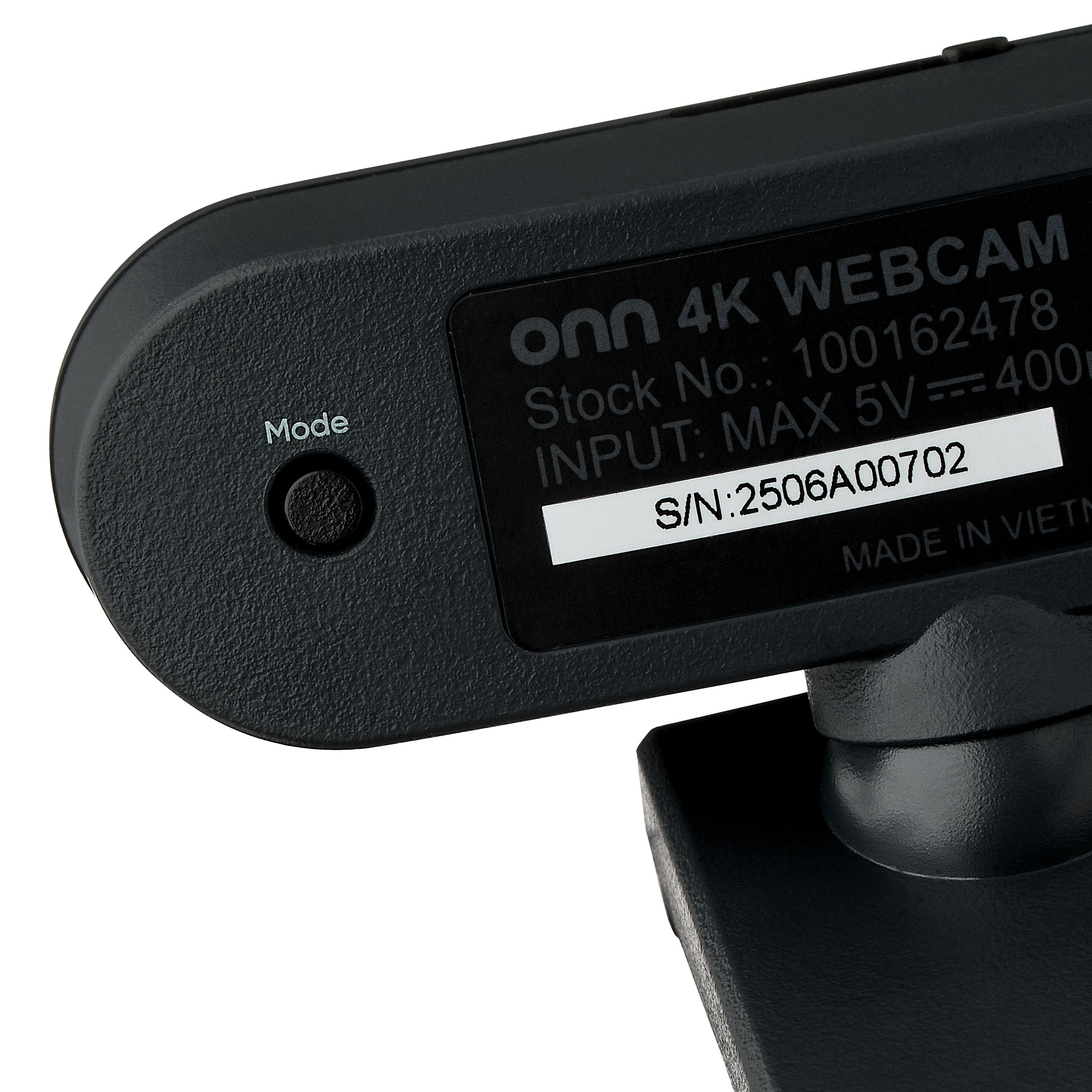 Onn 4K Webcam with Autofocus and Privacy Cover photo 6