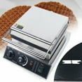 thumbnail image 2 of Commercial Ice Cream Cone Maker,Waffle Maker Machine,Electric Waffle Cone Maker.Stainless Steel Breakfast Baker Machine with Temperature and Time Control for Restaurant or Home, 2 of 10