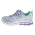 thumbnail image 5 of Disney Frozen Toddler Girls' Light Up Sneakers - Cyan Purple, 9, 5 of 8