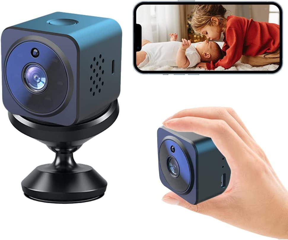 Mini Cámara Espía IP WiFi Con Forma De Enchufe USB - Full HD 720P, Detección Humana Por IA, Para Interior