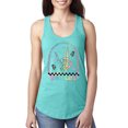 thumbnail image 2 of Wild Bobby Motherhood Some Days I Rock It Skeleton Hand Women Racerback Tank Top, 2 of 6