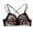 Brown, variant on Leopard Front Snap Bra For Women Small Chest Push Up Lift Back Everyday Bra
