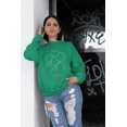 thumbnail image 6 of Natural Woman Twin Puffs (WL) Crewneck Sweatshirt, 6 of 7