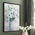 thumbnail image 5 of White Anemone Bouquet Framed Print in Black Solid Wood 22 x 28 Framed Print, 5 of 6