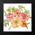 thumbnail image 2 of Wang, Melissa 20x20 Black Modern Framed Museum Art Print Titled - Just Peachy III, 2 of 5