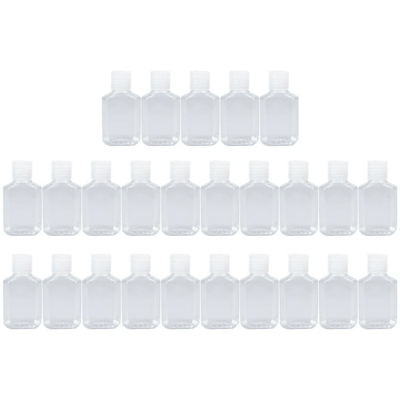 unbranded  25 Pcs Empty Bottles Hand Soap Dispenser Container Water Multipack Travel Transparent