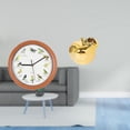 thumbnail image 2 of Reloj de pared con pájaro cantor, reloj decorativo, escultura de fruta, estatua esmaltada creativa, adecuado para sala de estar, dormitorio, escritori, 2 of 8