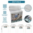 thumbnail image 7 of Hokiten Table Runners 48 Inches Long Dress Scarves, Vintage Lighthouse Coastal Farmhouse Kitchen/Dining Table Runner, Short Coffee Tablerunners, Nautical Ocean Sea Retro Art 13x48 Inch, 7 of 7