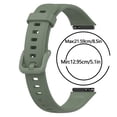 thumbnail image 2 of WIFKLSIIPG Universal Size TPU Sweatproof Smartwatch TPU Color Band for Multiple Models of Electronic Smartwatches, 2 of 4