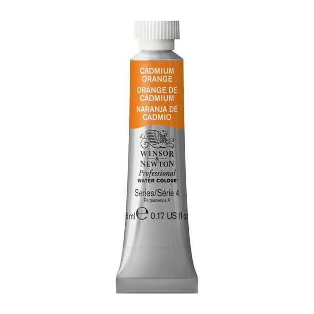 Winsor & Newton Aquarelle Professionnelle, 5Ml, Cadmium Orange