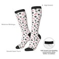 thumbnail image 4 of Naloa Cute Dinosaur Thigh High Socks Extra Long Stretchy Sock Women Over Knee High Opaque Stocking Daily Wear, 4 of 6