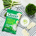thumbnail image 5 of Quest Protein Chips, Sour Cream & Onion, 19g of Protein, Baked, Gluten Free, 1.1 oz Bag, 5 of 8